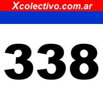 Colores de Colectivos de la Linea 338