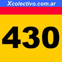 Colores de Colectivos de la Linea 430